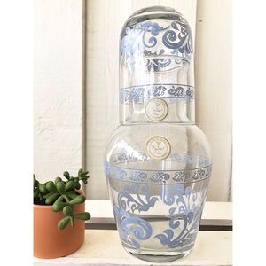 Turkish Handcrafted Crystal Carafe Set